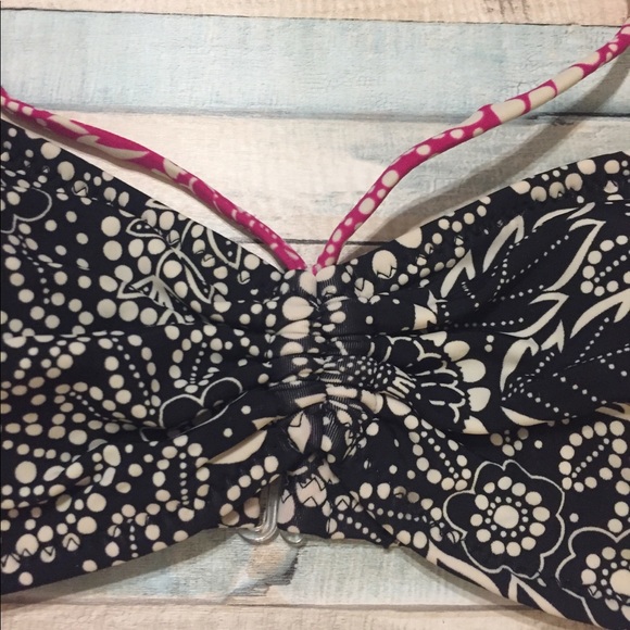 NWT Aeropostale Tribal Paisley Bandeau Bikini - Picture 2 of 6